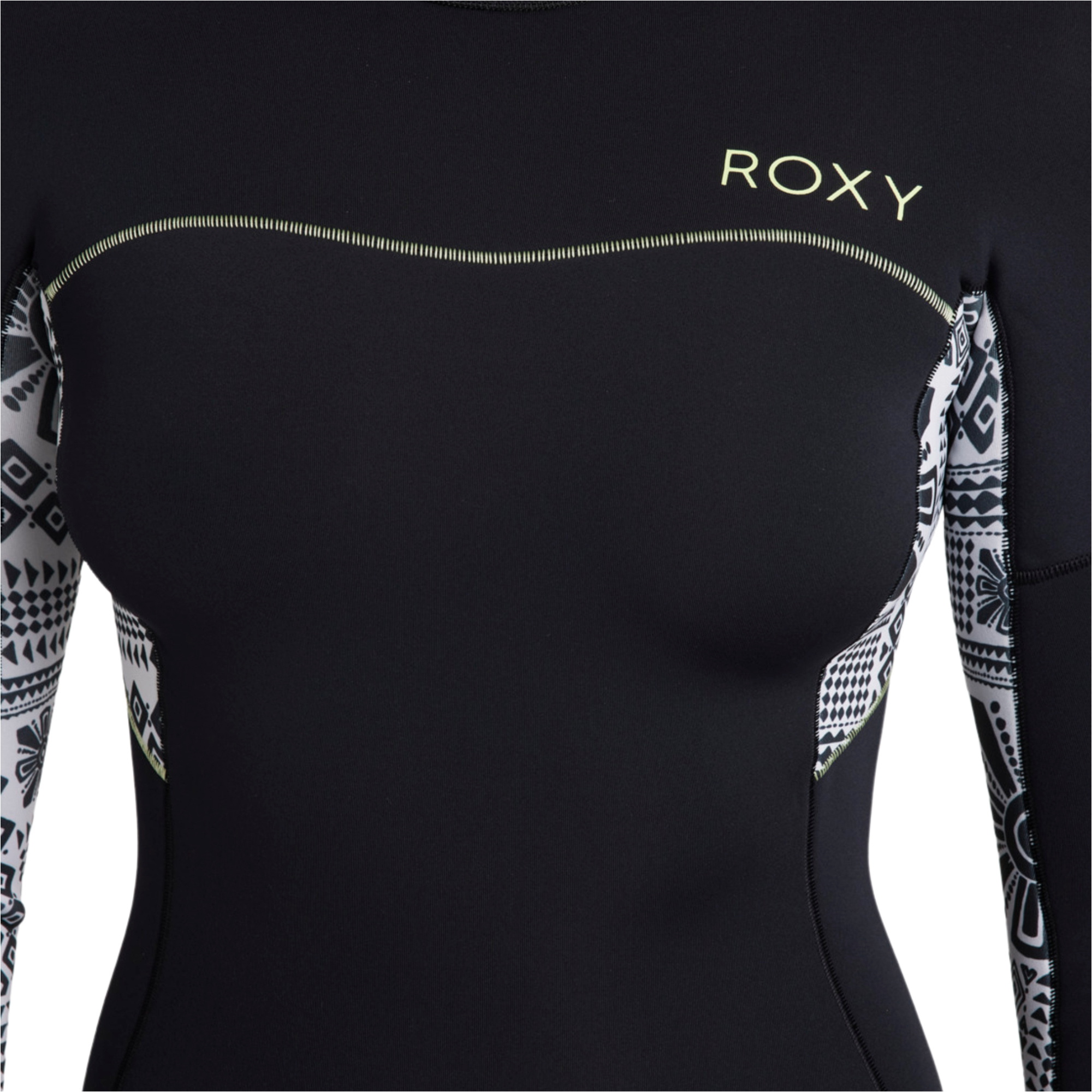 2026 Roxy Womens Swell Series 2mm Long Sleeve Back Zip Springsuit Wetsuit ERJW403054 - Egret Mo Rockin Vibes